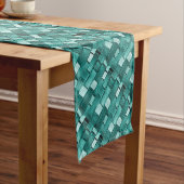 Aqua Pattern Table Runner Mittelgroßer Tischläufer (Beispiel)