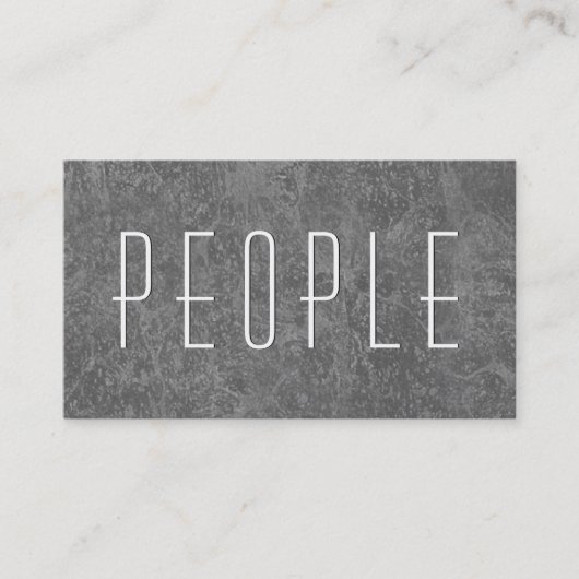 Aqua PERSONAL-BERATER einfache Art V57 Visitenkarte (Vorderseite)