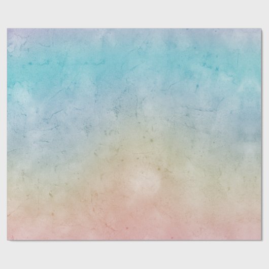 Aqua Pink Gefärbte Krawatte Geschenkpapier (Flach)