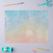 Aqua Pink Gefärbte Krawatte Seidenpapier (Basteln)