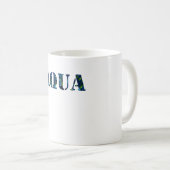 Aqua Planet Aquarium Fisch Kaffeetasse (VorderseiteRechts)