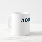 Aqua Planet Aquarium Fisch Kaffeetasse (Vorderseite Links)
