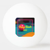 Aqua Pong Fiesta Tischtennisball (Rückseite)