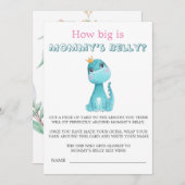 Aqua Princess Dinosaurier Wie groß ist Mama's Bauc (Vorne/Hinten)