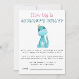 Aqua Princess Dinosaurier Wie groß ist Mama's Bauc