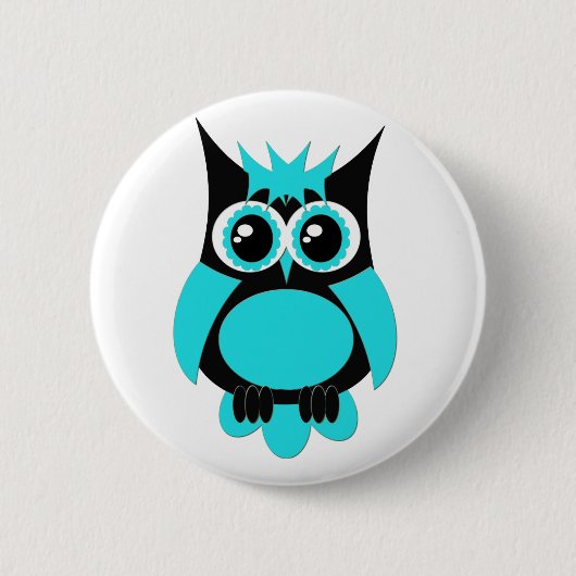 Aqua-Punkeulen-Knopf Button (Vorderseite)