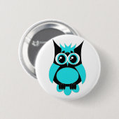 Aqua-Punkeulen-Knopf Button (Vorne & Hinten)