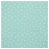 Aqua Punkte Stoff (Muster)