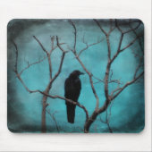 Aqua Raven Art Mousepad (Vorne)