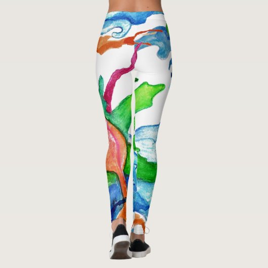 Aqua Reef Leggings (Rückseite)