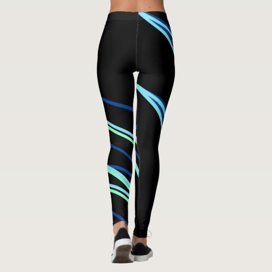 Aqua-Reise Leggings (Rückseite)