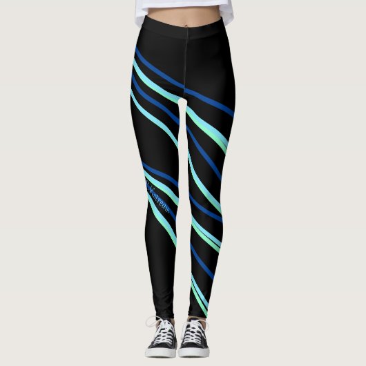Aqua-Reise Leggings (Vorderseite)