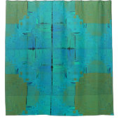 Aqua Resonance Duschvorhang (Vorderseite)