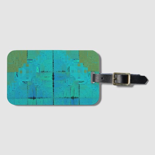 Aqua Resonance Gepäckanhänger (Vorderseite (Horizontal))