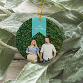 Aqua Ribbon | FOTO Keramik Ornament