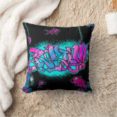 Aqua-Rokin-Black-Kissen Kissen (Decke)