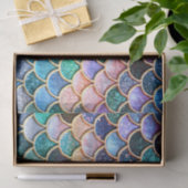 Aqua-rosa Seidenpapier (Geschenk)