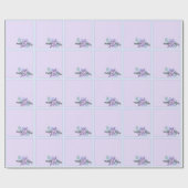 Aqua-Rose Geschenkpapier (Flach)