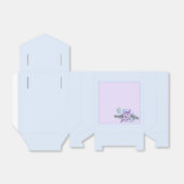 Aqua Rose Hochzeitstag Geschenkschachtel (Ungefaltet)