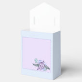 Aqua Rose Hochzeitstag Geschenkschachtel (Geöffnet)