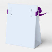 Aqua Rose Hochzeitstag Geschenkschachtel (Rückseite)