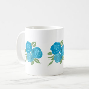 Aqua Rose Tasse