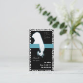 Aqua Salon Visitenkarten und Termine (Stehend Vorderseite)