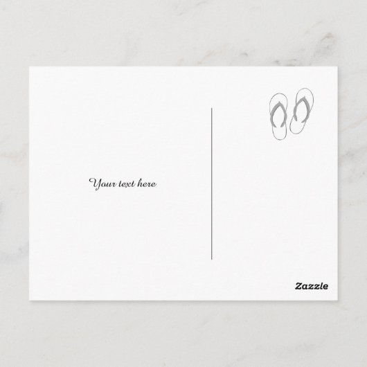 Aqua Sand Dollar Beach Hochzeit Danke Karten (Rückseite)