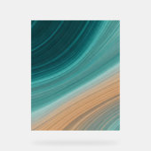 Aqua Sand Flow Acrylschild (Vorderseite)