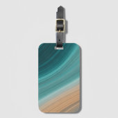 Aqua Sand Flow Gepäckanhänger (Vorderseite Vertikal)