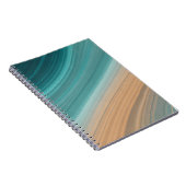 Aqua Sand Flow Notizblock (Rechte Seite)