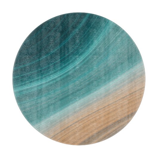 Aqua Sand Flow Schneidebrett (Vorderseite)