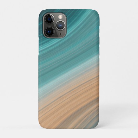 Aqua-Sand-Fluss Case-Mate iPhone Hülle (Rückseite)