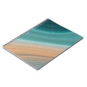 Aqua-Sand-Fluss Notizblock (Linke Seite)