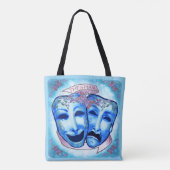Aqua Schauspielermasken Tasche (Rückseite)