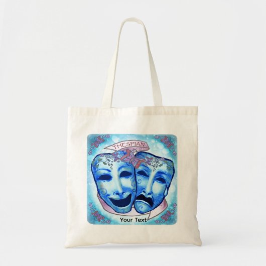Aqua-Schauspielermasken Tragetasche (Vorne)