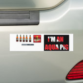 Aqua-Schwein-Autoaufkleber Autoaufkleber (Auf Auto)