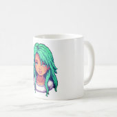 Aqua Serenity Kaffeetasse (VorderseiteRechts)
