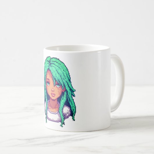 Aqua Serenity Kaffeetasse (VorderseiteRechts)