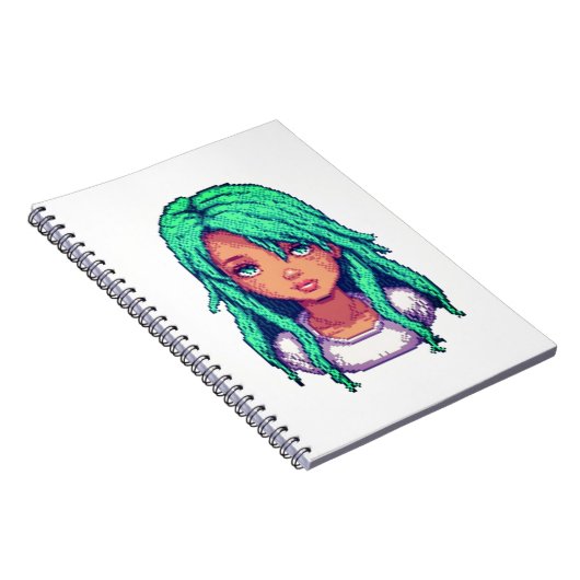 Aqua Serenity Notizblock (Rechte Seite)