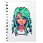 Aqua Serenity Notizblock (Vorderseite)