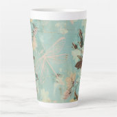Aqua Shabby Hütte Dragonfly Milchtasse (Vorderseite)