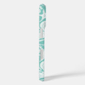 Aqua Shells Personalized Case-Mate iPhone Hülle (Rückseite / Rechts)