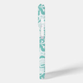 Aqua Shells Personalized Case-Mate iPhone Hülle (Rückseite / Links)