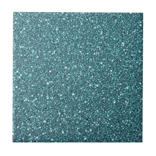 Aqua Shimmer Fliese (Vorderseite)