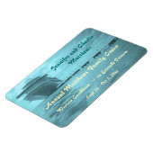 Aqua Ship Stateroom Door Marker Magnet (Linke Seite)