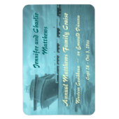 Aqua Ship Stateroom Door Marker Magnet (Vertikal)