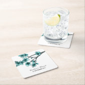 Aqua Simple Cheroms Paper Untersetzer (Vor Ort)