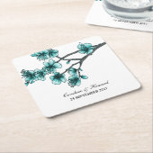 Aqua Simple Cheroms Paper Untersetzer (angewinkelt)