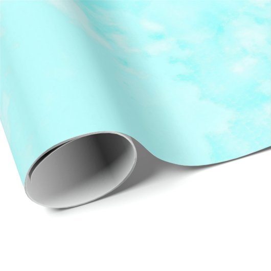 Aqua Sky Geschenkpapier (Rolleneckpunkt)